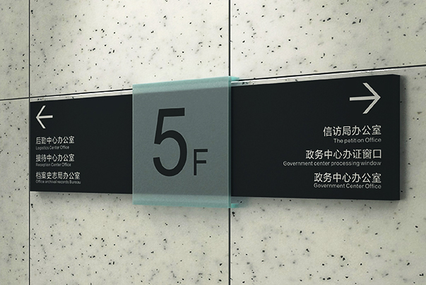 办公楼宇标识系统分类