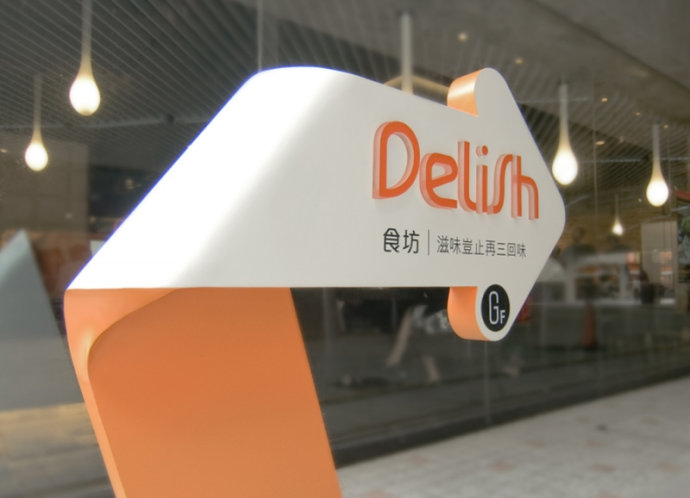 商场指示牌