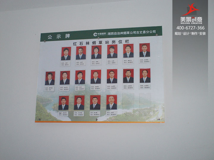 工业园标识系统制作