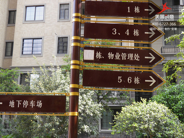房地产标识牌制作