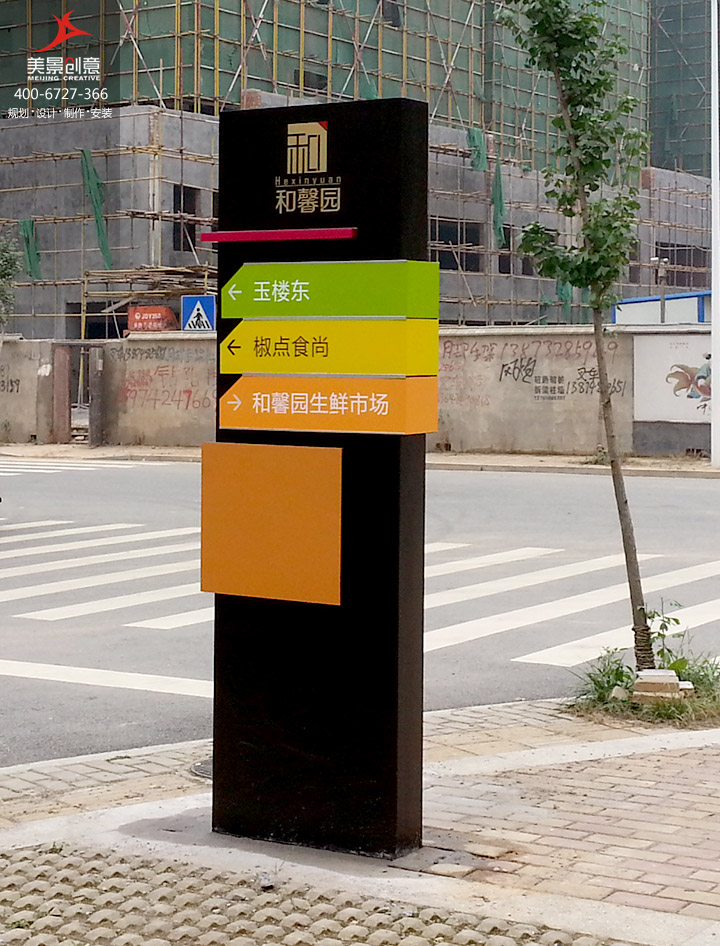 商业街标识标牌