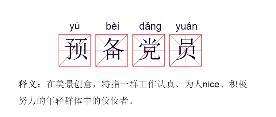 爱党爱国，敬业乐群——记美景创意预备党员